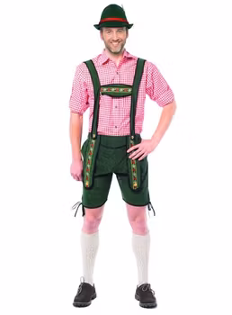 Johann, short grön - kort
