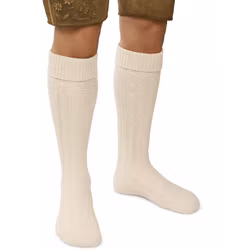 Oktoberfest - knästrumpor, off white