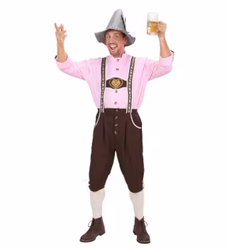 Bavarian man -oktoberfestkläder
