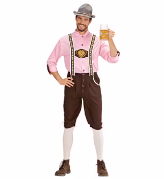 Bavarian man -oktoberfestkläder