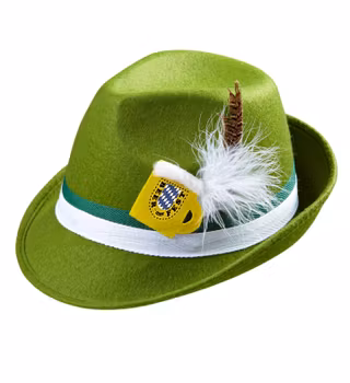 Grön tyrolerhatt