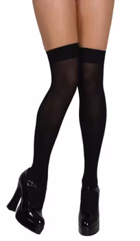 Thigh highs - Svart