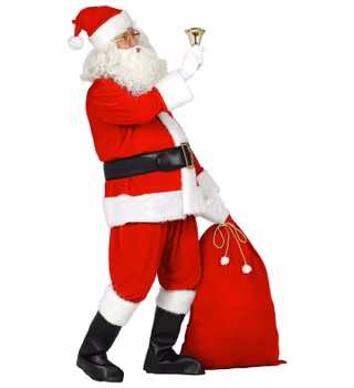 Deluxe ultra velvet quality santa claus