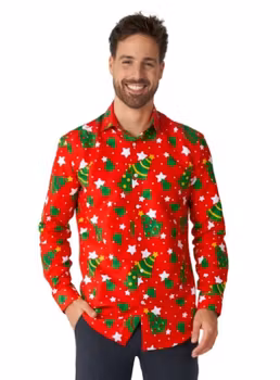 Julskjorta - Julikoner, Röd