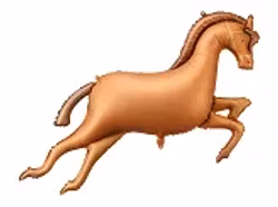 Folieballong - Häst