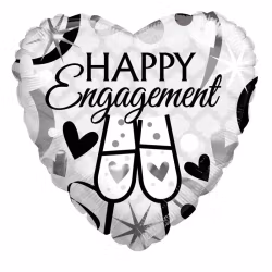 Folieballong - Happy engagement