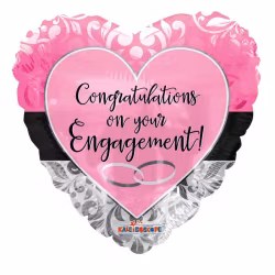 Folieballong - Congrats on your engagement