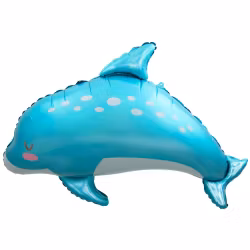 Folieballong - Delfin