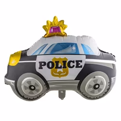 Folieballong - Polisbil