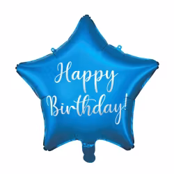 Stjärnballong - Happy birthday