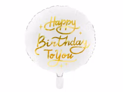 Folieballonger - Happy birthday to you