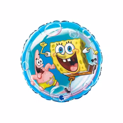 Dubbelsidig folieballong - svampbob