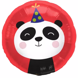 Folieballong - Birthday panda