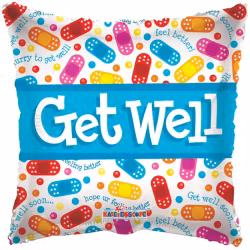Folieballong -  Get well