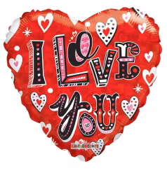 Folieballong - I Love you