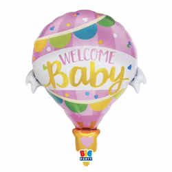 Folieballong - Welcome baby luftballong