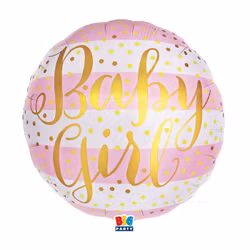 Folieballong - Baby girl
