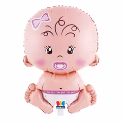 Folieballonger - Baby girl