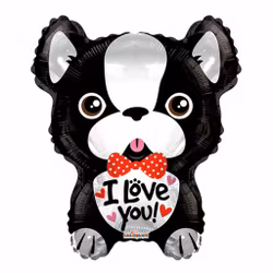 Folieballong - French bulldog