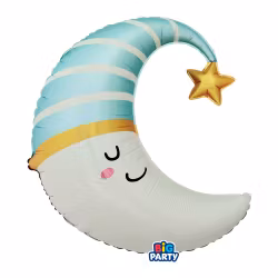 Folieballonger - Blå måne