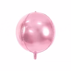 Folieballong - Boll Rosa