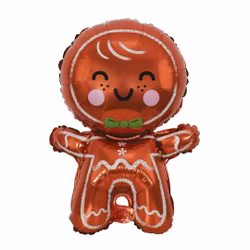 Folieballong - Gingerbread