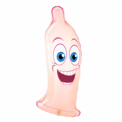 Folieballong - Kondom