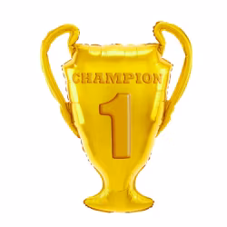 Folieballong - Champion