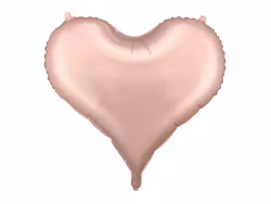 Foliehjärta -Roseguld