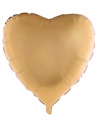 Foliehjärta - Mattguld