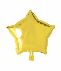 Stjärnballong - Gul