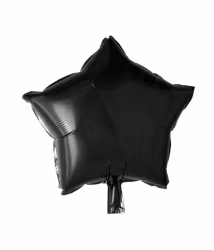 Stjärnballong - Svart