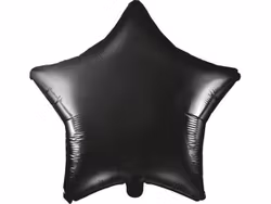 Stjärnballong - Svart