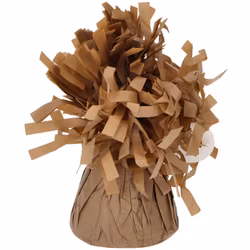 Ballongvikt - Ljusbrun papper