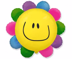 Folieballong - Blomma