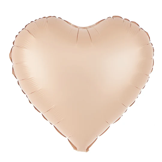 Foliehjärta - Mattkaramell