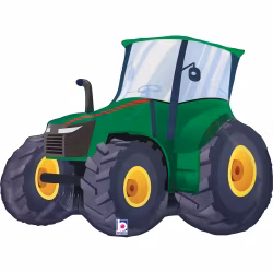 Folieballong-Traktor