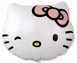 Folieballong-Hello kitty