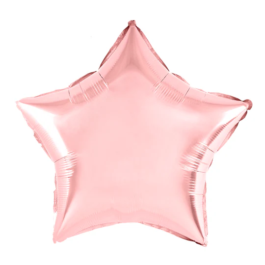 Stjärnballong - Roseguld