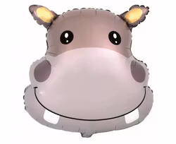 Folieballong - Flodhäst