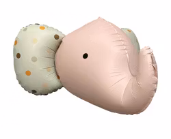Folieballong - Rosa elefant 3D