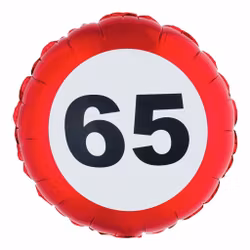 Folieballong 65 Trafikskylt