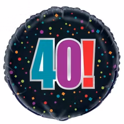 Folieballong 40 Multifärgad