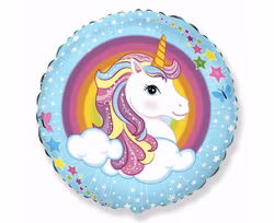 Folieballong - Enhörning
