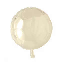 Folieballong - Elfenben (Ivory)