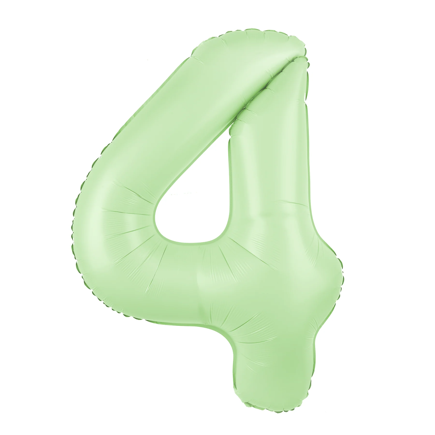 Sifferballonger, 100 cm, matt pistage - 4