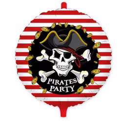 Folieballong - Pirat fest