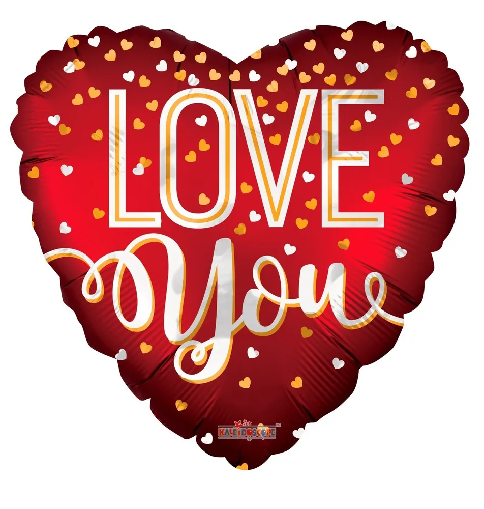 Folieballong - I love you XL