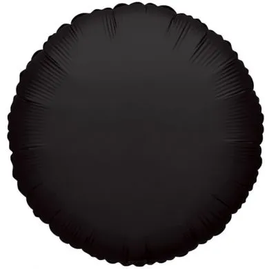 Folieballong - Svart