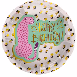 Happy birthday panther - folieballong